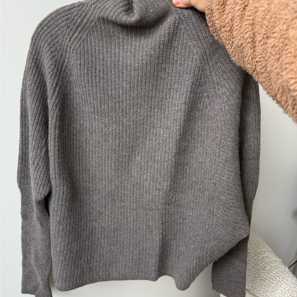 Club Monaco Taupe Turtleneck Sweater
